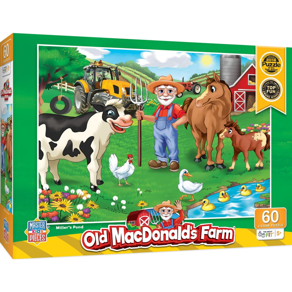 Old MacDonald's Farm - Miller's Pond 60 Piece Jigsaw Puzzle (ONLINE ORDER ONLY)