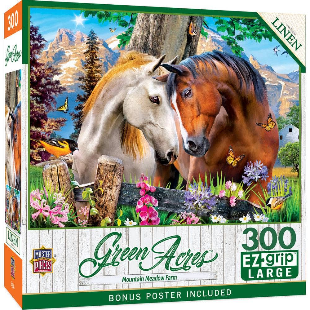 Green Acres - Mountain Meadow Farm 300 Piece EZ Grip Jigsaw Puzzle (ONLINE ORDER ONLY)