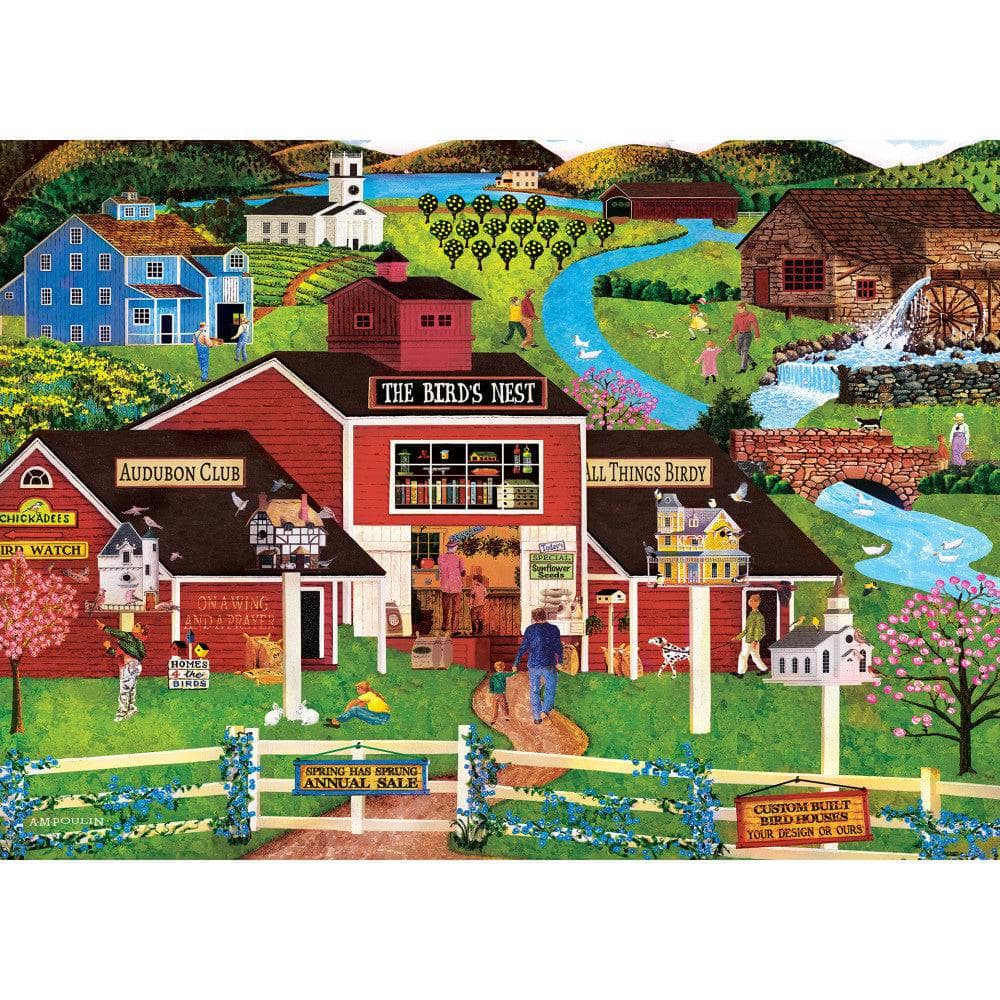 Americana - The Bird's Nest 500 Piece EZ Grip Jigsaw Puzzle (ONLINE ORDER ONLY)