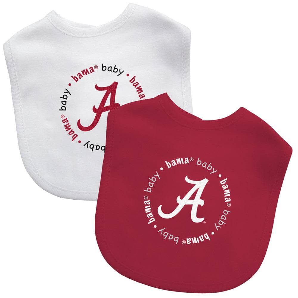 Alabama Crimson Tide - Baby Bibs 2-Pack (ONLINE ORDER ONLY)