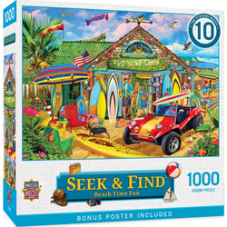 Seek & Find - Beach Time Fun 1000 Piece Jigsaw Puzzle (ONLINE ORDER ONLY)