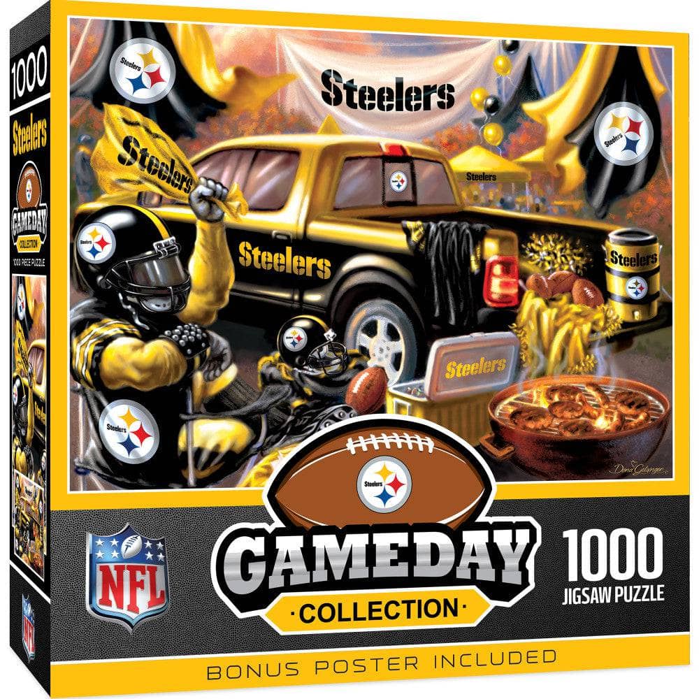 Pittsburgh Steelers - Gameday 1000 Piece Jigsaw Puzzle (ONLINE ORDER ONLY)