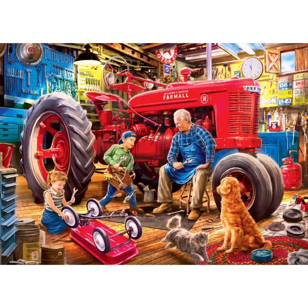Farmall - The Repair Crew 1000 Piece Jigsaw Puzzle (ONLINE ORDER ONLY)