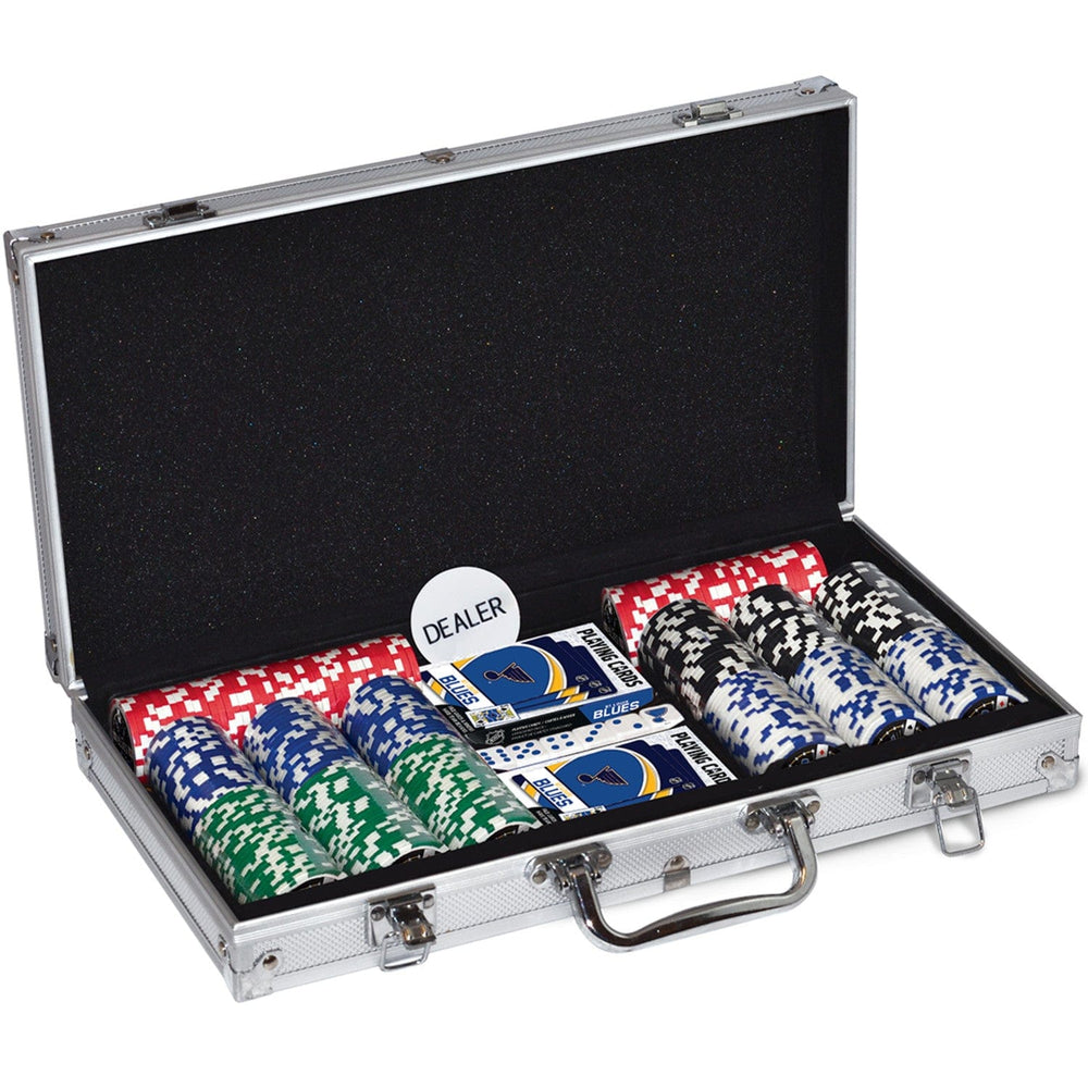 St. Louis Blues 300 Piece Poker Set (ONLINE ORDER ONLY)