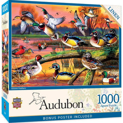 Audubon - Autumn Feathers 1000 Piece Jigsaw Puzzle (ONLINE ORDER ONLY)