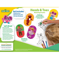 Sesame Street - Heads & Toes Matching Jigsaw Puzzles (ONLINE ORDER ONLY)