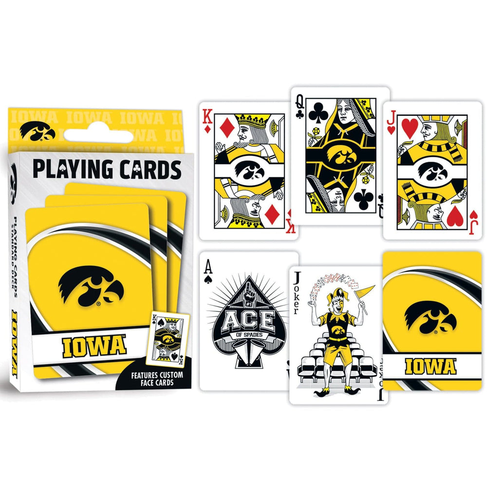 Iowa Hawkeyes Playing Cards - 54 Card Deck (ONLINE ORDER ONLY)