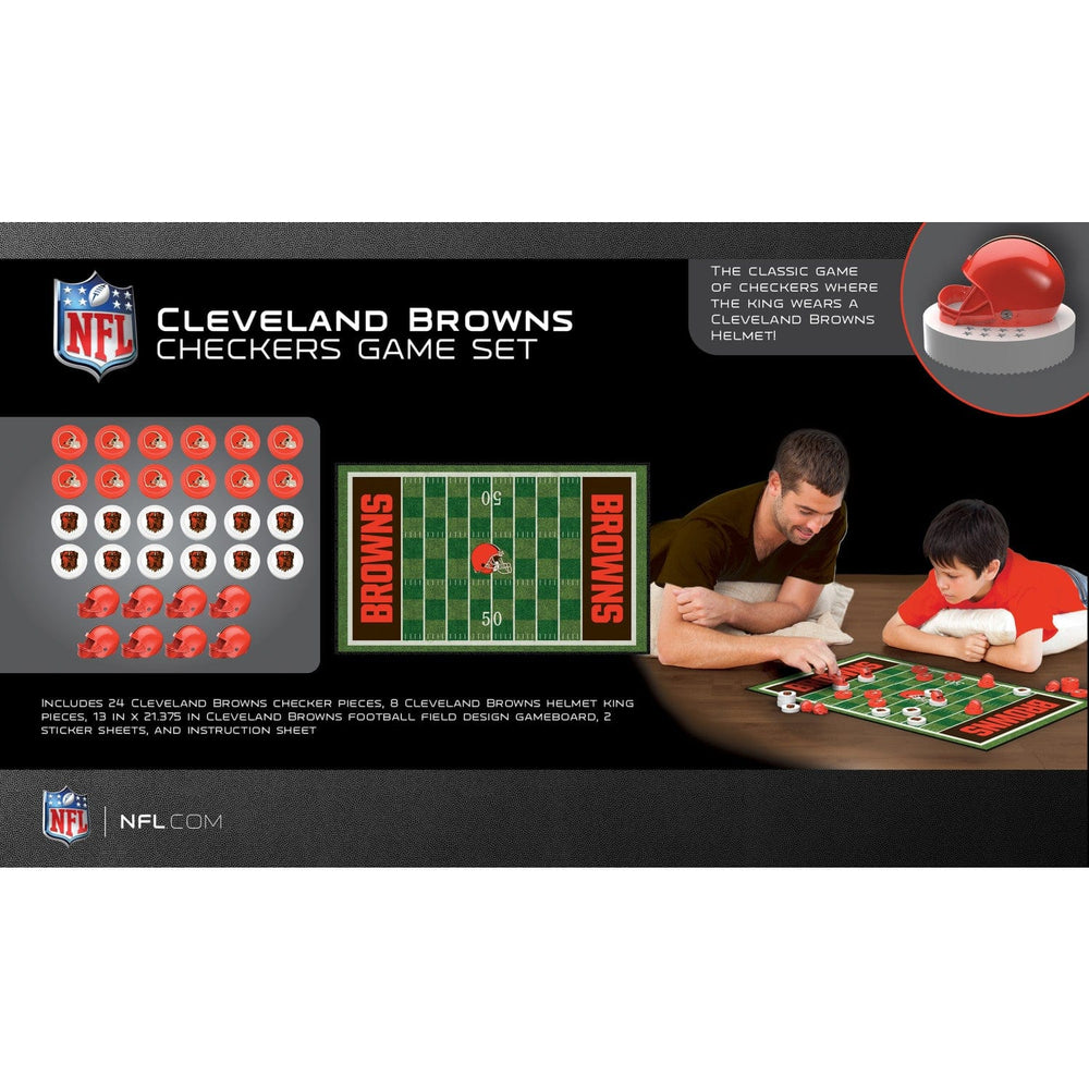 Cleveland Browns Checkers Board Game (ONLINE ORDER ONLY)