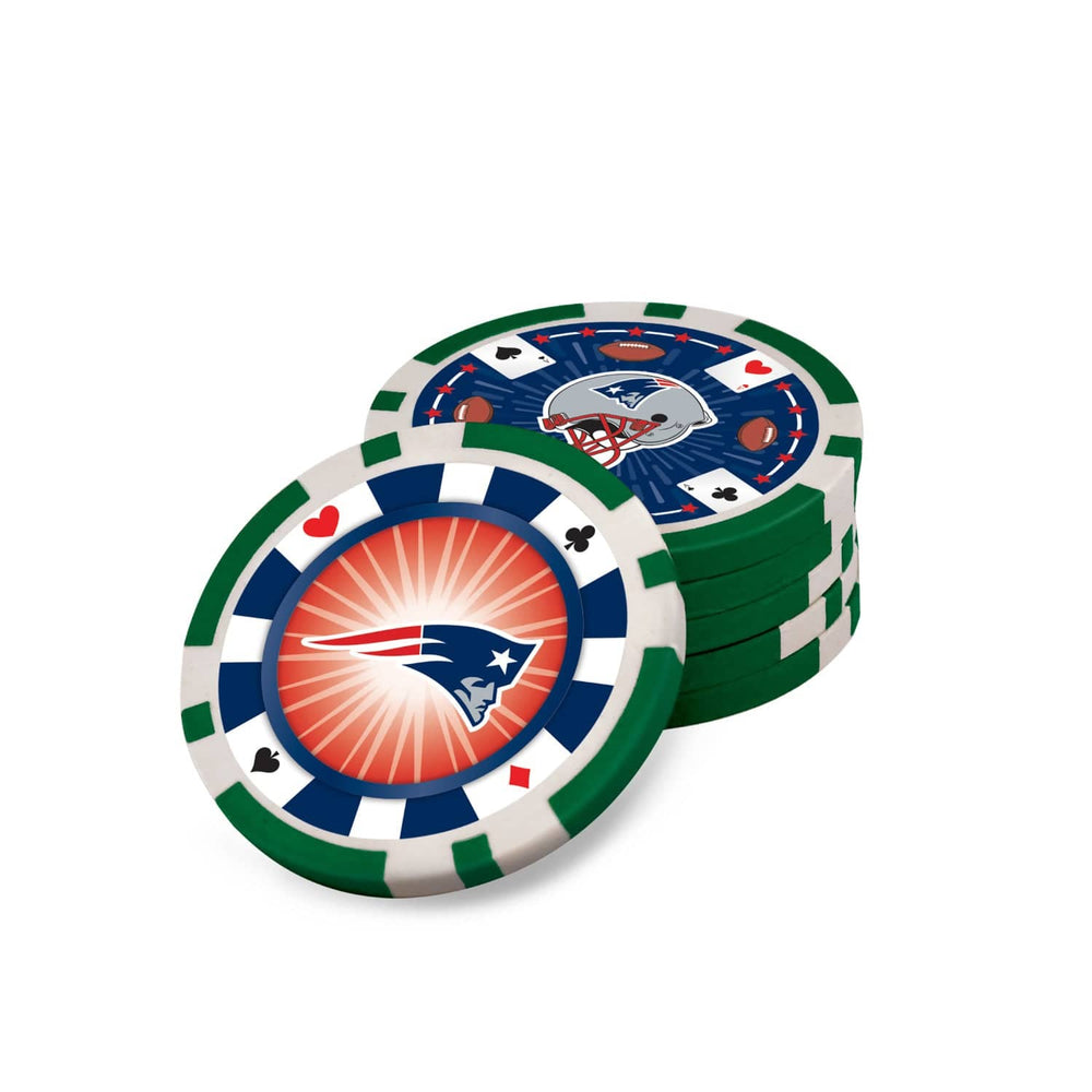 New England Patriots 300 Piece Poker Set (ONLINE ORDER ONLY)