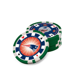 New England Patriots 300 Piece Poker Set (ONLINE ORDER ONLY)