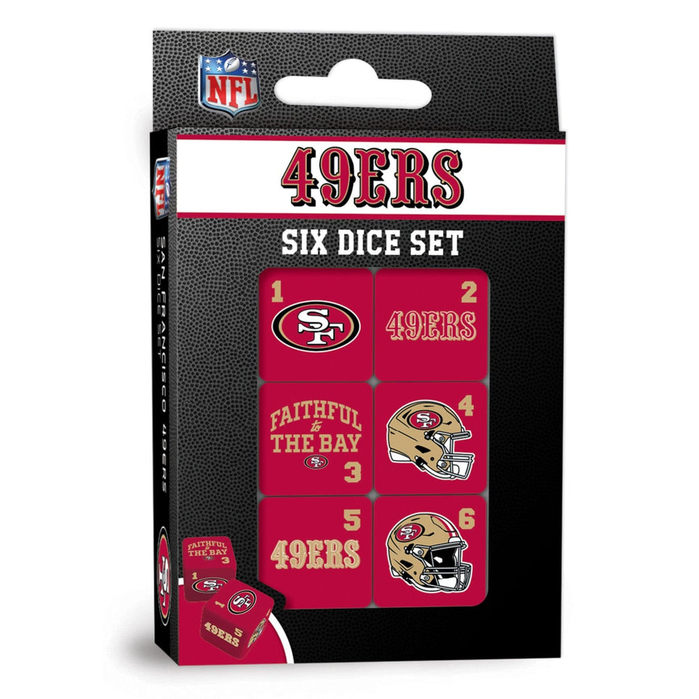 San Francisco 49ers Dice Set - 19mm (ONLINE ORDER ONLY)