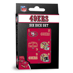 San Francisco 49ers Dice Set - 19mm (ONLINE ORDER ONLY)