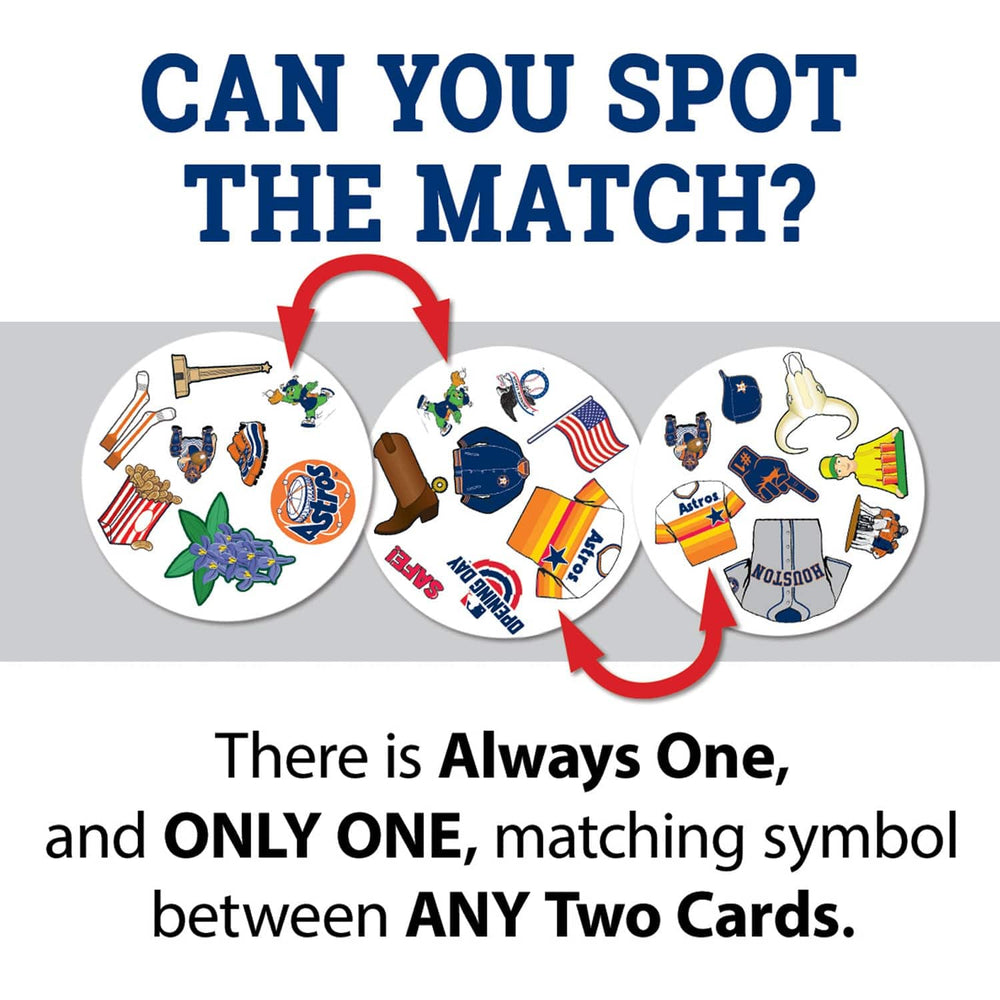 Houston Astros Spot It! Card Game (ONLINE ORDER ONLY)