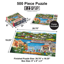 Americana - Sweet Summer Memories 500 Piece EZ Grip Jigsaw Puzzle