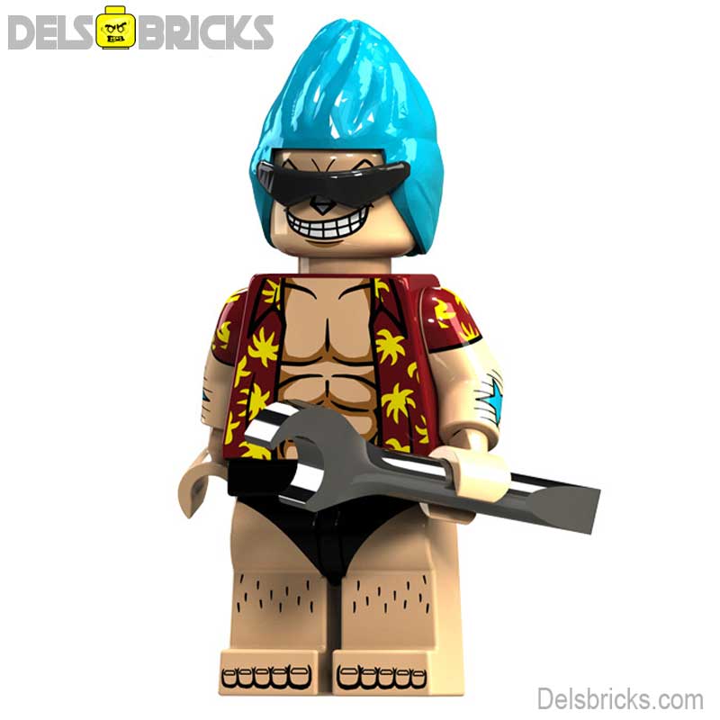 Franky ONE PIECE Anime Lego Minifigures custom toys (ONLINE ORDER ONLY)