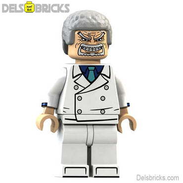 Monkey D. Garp ONE PIECE Anime Lego Minifigures custom toys (ONLINE ORDER ONLY)