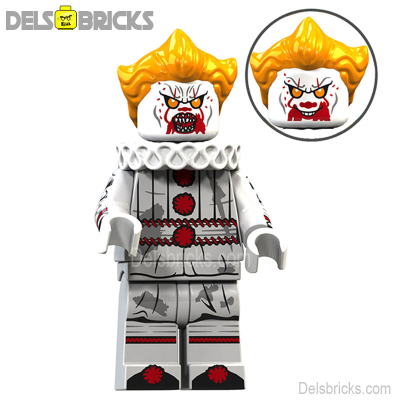Pennywise Stephen King's IT 2017 Lego Minifigures Custom Toys (ONLINE ORDER ONLY)
