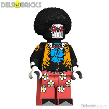 Brook from ONE PIECE Anime Lego Minifigures custom toys x-mas (ONLINE ORDER ONLY)