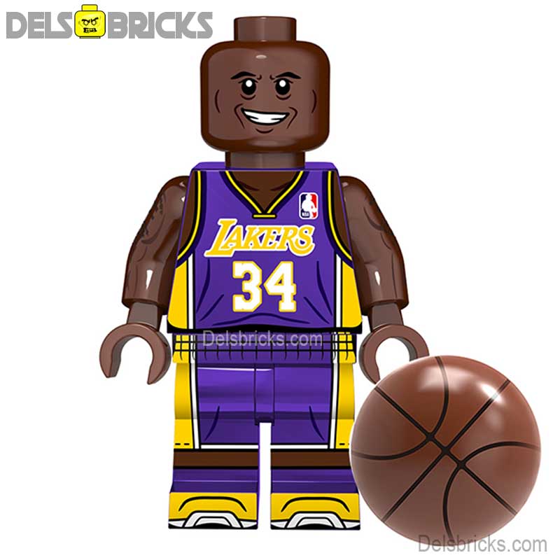 Shaquille O'Neal Lego Minifigures Custom Toys Sports Icons NBA (ONLINE ORDER ONLY)