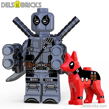 Deadpool & Dog Marvel MCU Lego Minifigures Custom Toys 2 (ONLINE ORDER ONLY)