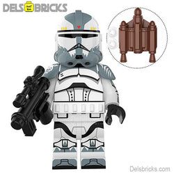 Commander Wolffe Clone trooper Lego Minifigures Custom Toys (ONLINE ORDER ONLY)