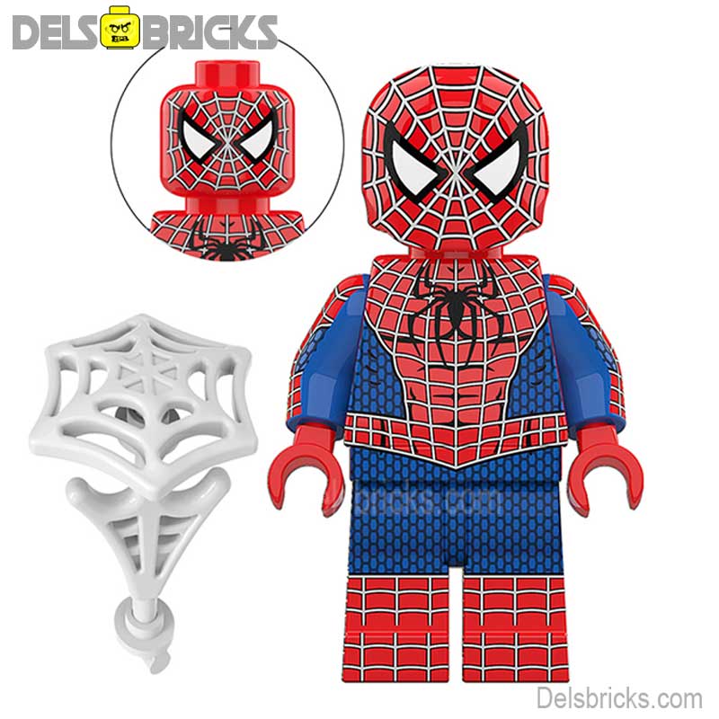 Spider-Man Tobey Maguire Lego Minifigures Custom Toys NEW (ONLINE ORDER ONLY)
