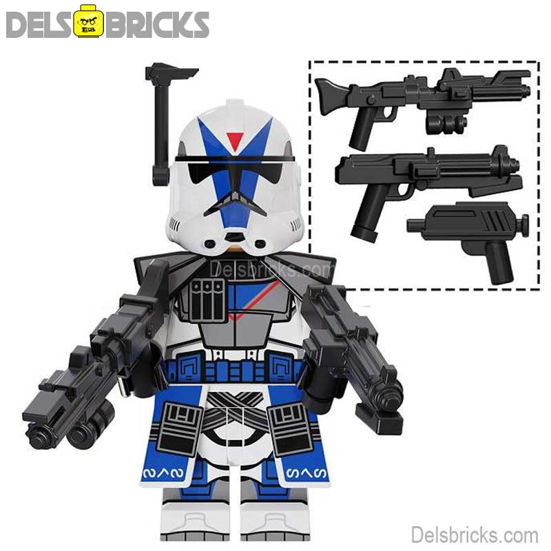Dogma 501st Legion Clone trooper Phase 2 Lego Minifigures Custom Toys (ONLINE ORDER ONLY)