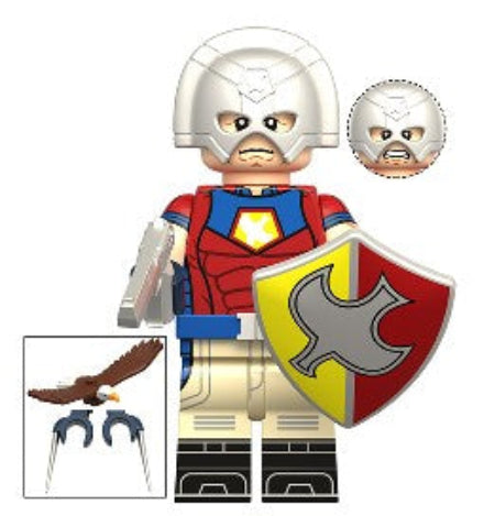 Peacemaker Custom Minifig (ONLINE ORDER ONLY)