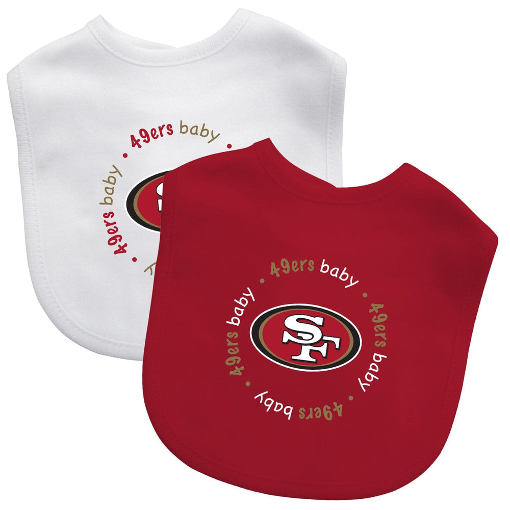 San Francisco 49ers - Baby Bibs 2-Pack (ONLINE ORDER ONLY)