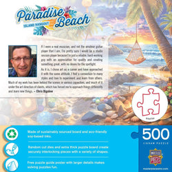 Paradise Beach - Island Hangout 500 Piece Jigsaw Puzzle (ONLINE ORDER ONLY)