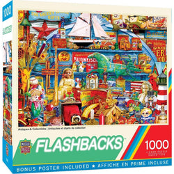 Flashbacks - Antiques & Collectibles 1000 Piece Jigsaw Puzzle (ONLINE ORDER ONLY)