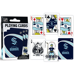 Seattle Kraken Playing Cards - 54 Card Deck (ONLINE ORDER ONLY)