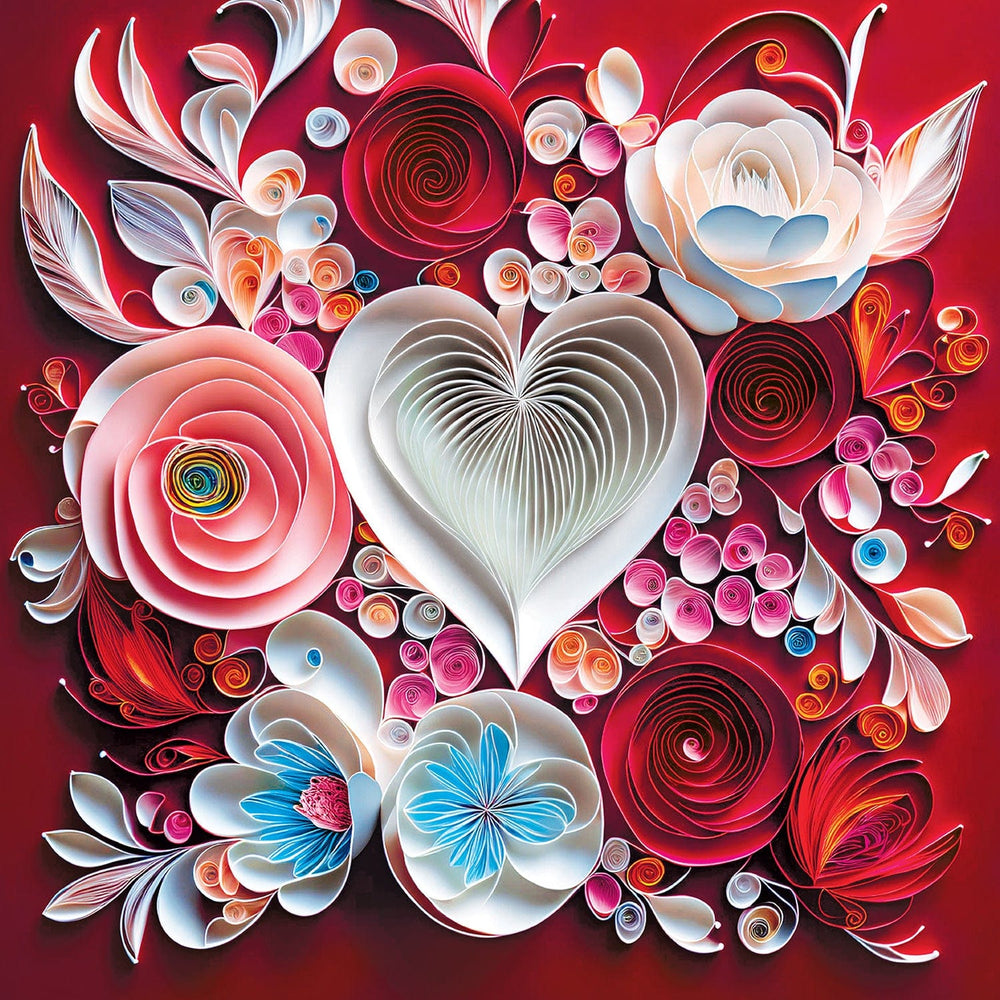 Valentine's Day - Love in Bloom 1000 Piece Jigsaw Puzzle (ONLINE ORDER ONLY)
