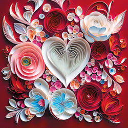 Valentine's Day - Love in Bloom 1000 Piece Jigsaw Puzzle (ONLINE ORDER ONLY)