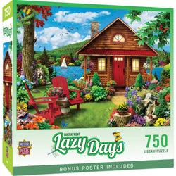 Lazy Days - Waterfront 750 Piece Jigsaw Puzzle (ONLINE ORDER ONLY)