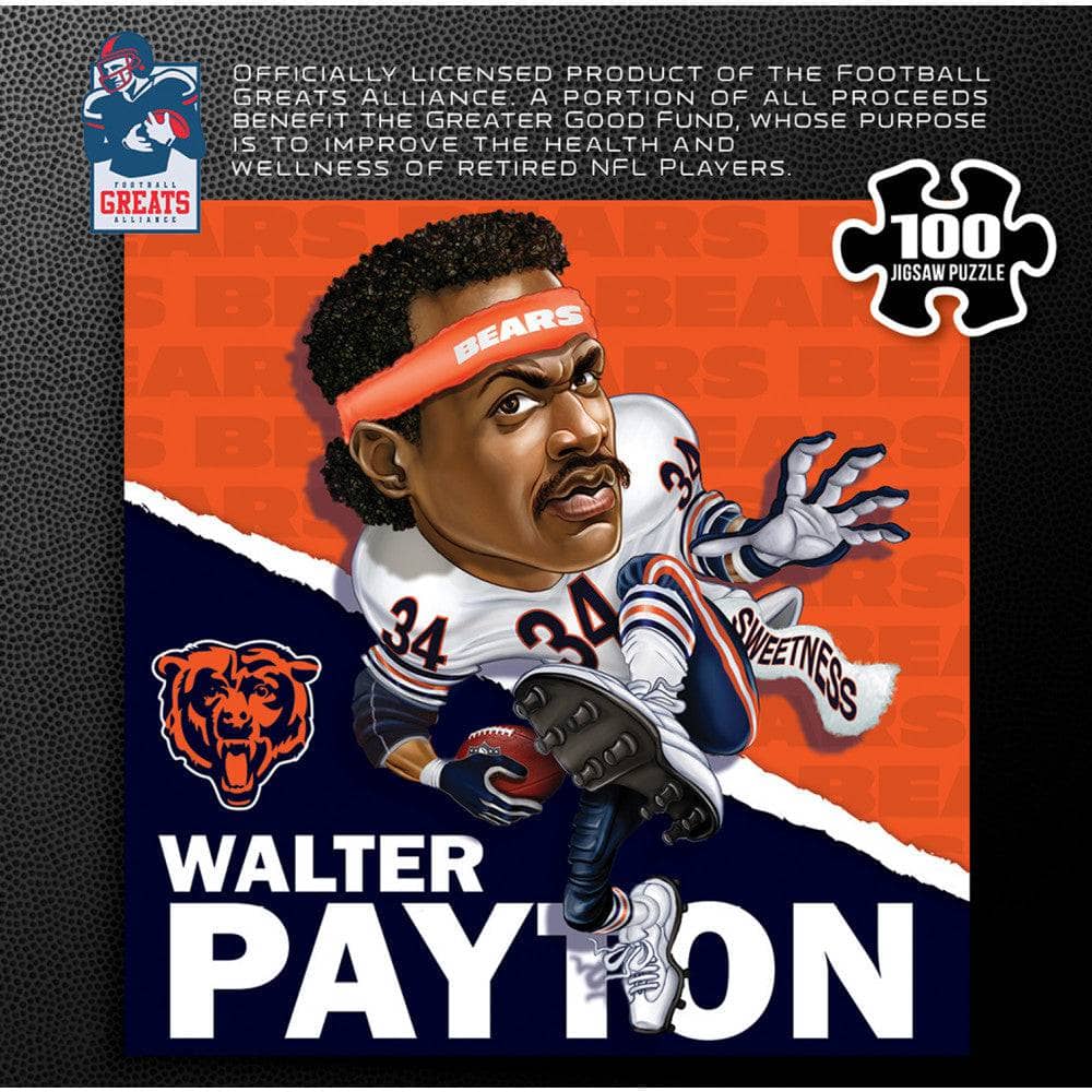Chicago Bears All-Time Greats - Walter Payton 100 Piece Jigsaw Puzzle (ONLINE ORDER ONLY)