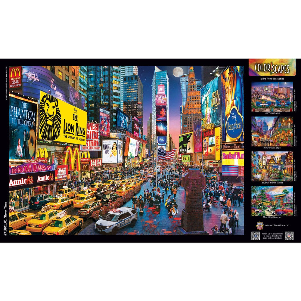 Colorscapes - Show Time 1000 Piece Jigsaw Puzzle (ONLINE ORDER ONLY)