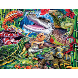 World of Animals - Reptile Friends 100 Piece Jigsaw Puzzle (ONLINE ORDER ONLY)