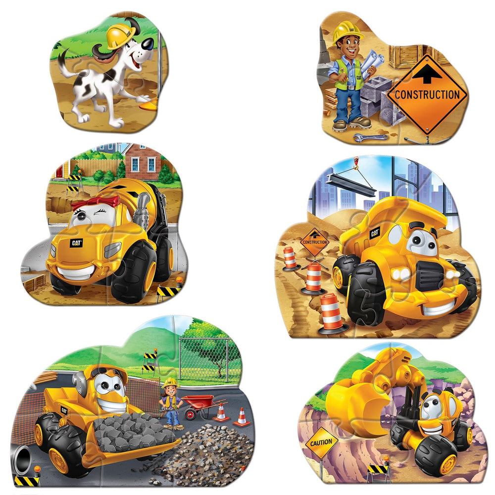 CAT - Caterpillar 6-Pack Mini Shaped Jigsaw Puzzles (ONLINE ORDER ONLY)