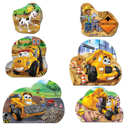 CAT - Caterpillar 6-Pack Mini Shaped Jigsaw Puzzles (ONLINE ORDER ONLY)