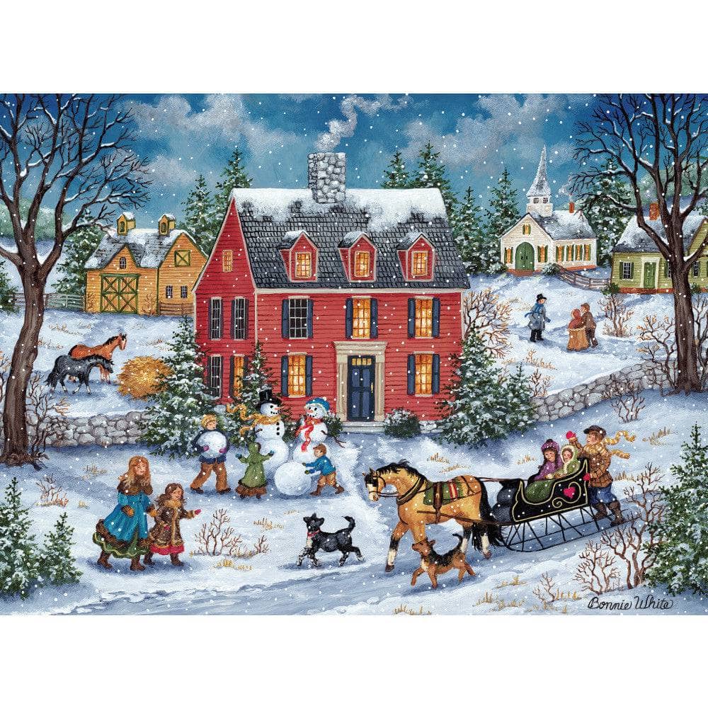 Winter Wonderland - 500 Piece Jigsaw Puzzles 4-Pack