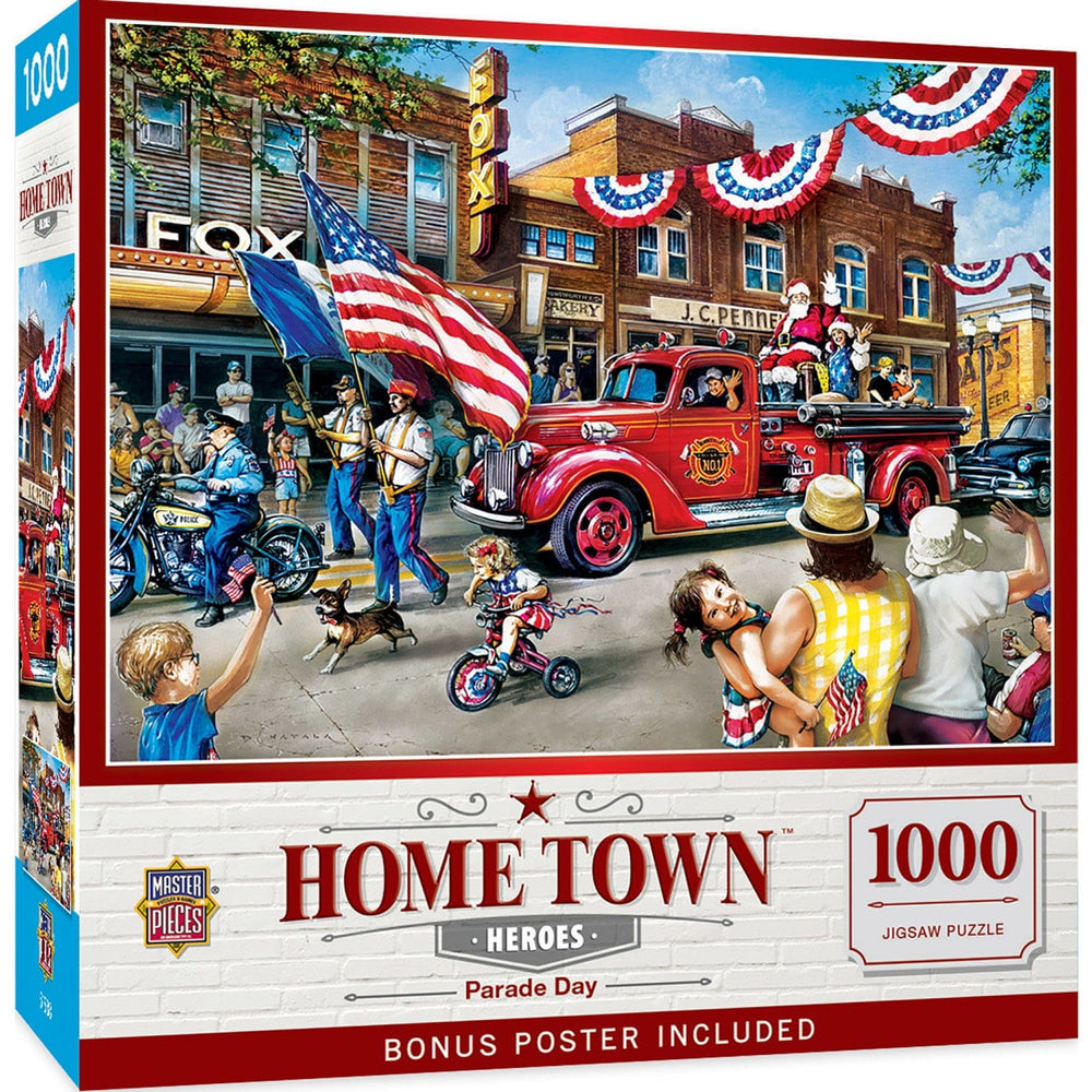 Hometown Heroes - Parade Day 1000 Piece Jigsaw Puzzle (ONLINE ORDER ONLY)