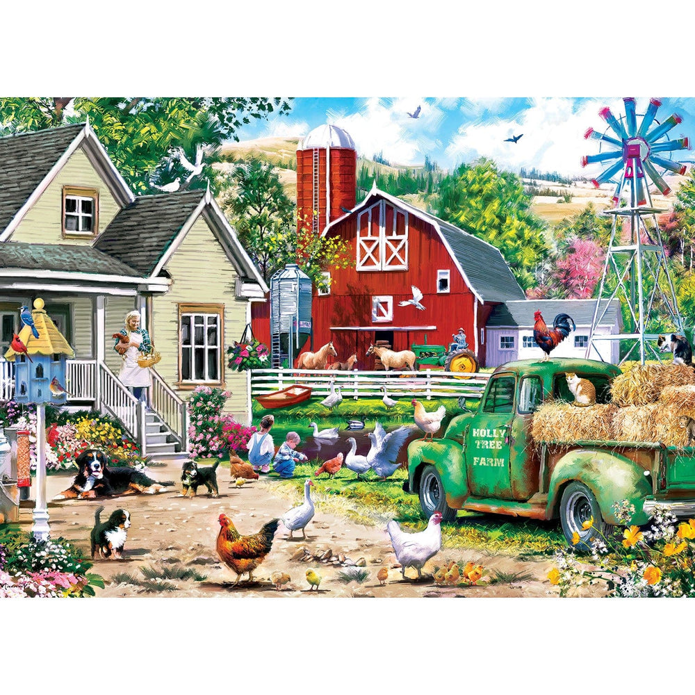 Masterpiece Gallery - Holly Tree Farm 1000 Piece Jigsaw Puzzle (ONLINE ORDER ONLY)