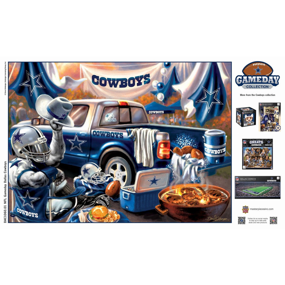 Dallas Cowboys - Gameday 1000 Piece Jigsaw Puzzle (ONLINE ORDER ONLY)