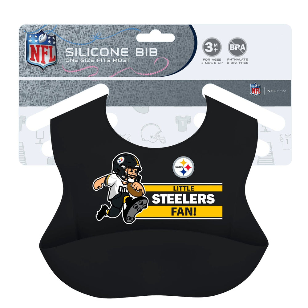 Pittsburgh Steelers - NFL Silicone Bib (ONLINE ORDER ONLY)