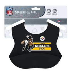 Pittsburgh Steelers - NFL Silicone Bib (ONLINE ORDER ONLY)