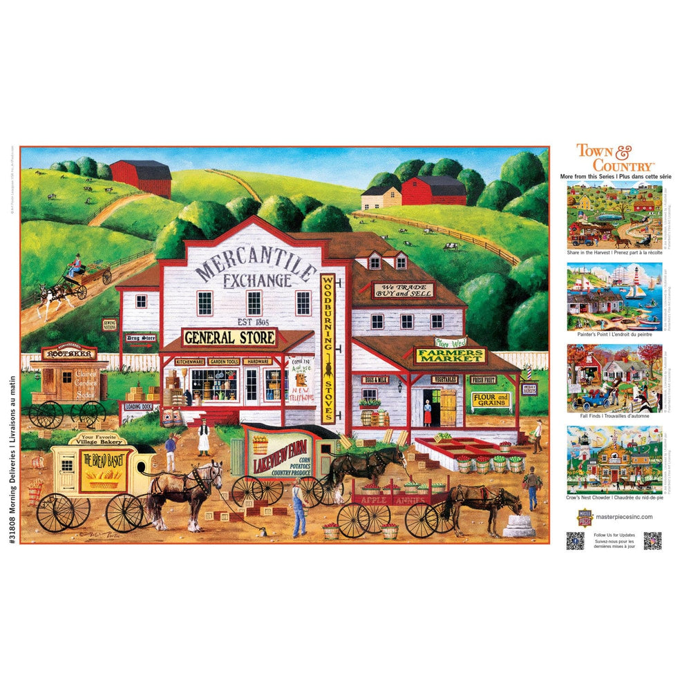 Town & Country - Morning Deliveries 300 Piece EZ Grip Jigsaw Puzzle (ONLINE ORDER ONLY)