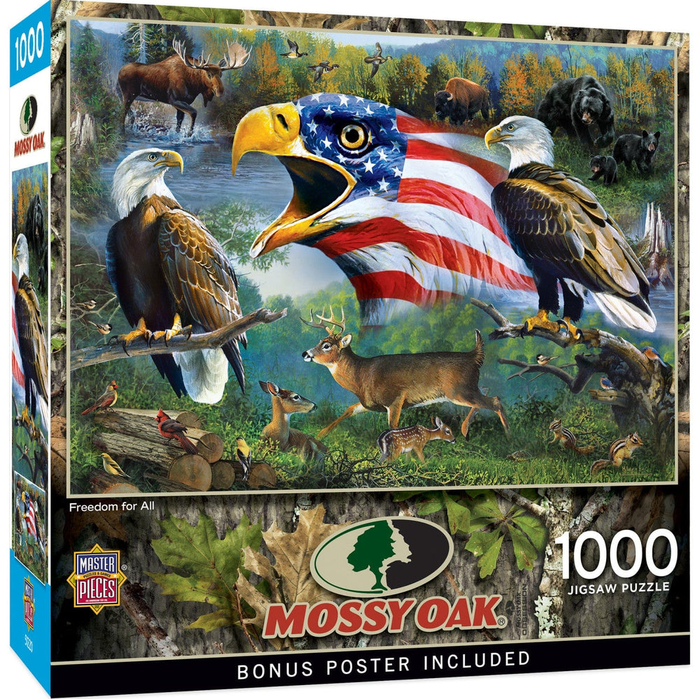 Mossy Oak - Freedom for All 1000 Piece Jigsaw Puzzle (ONLINE ORDER ONLY)