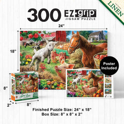 Green Acres - Pumpkin Patch Pals 300 Piece EZ Grip Jigsaw Puzzle