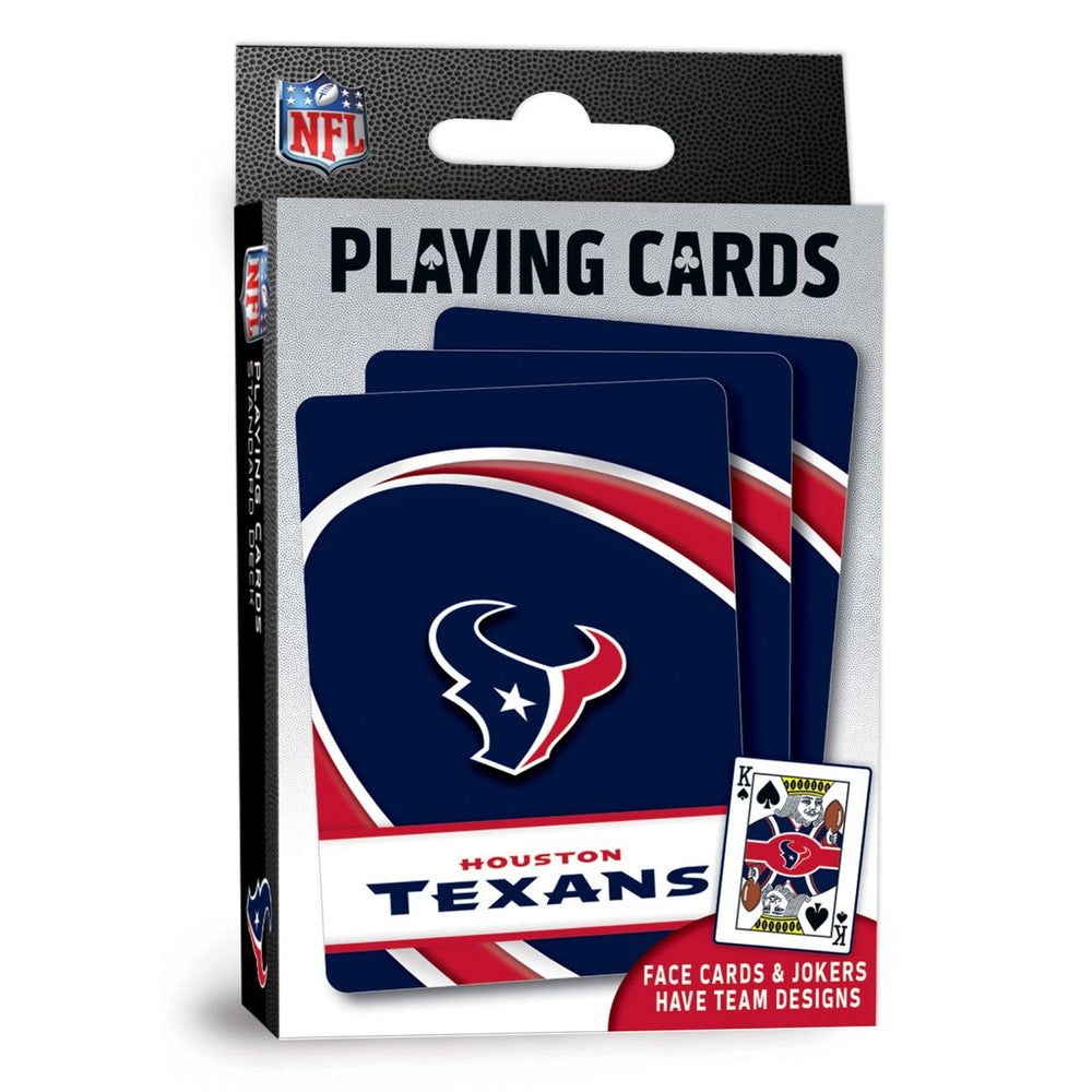 Houston Texans Playing Cards - 54 Card Deck (ONLINE ORDER ONLY)